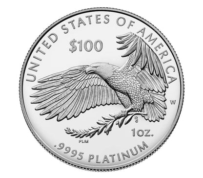 Preamble to the Declaration of Independence 2018 Platinum Proof Coin - Life