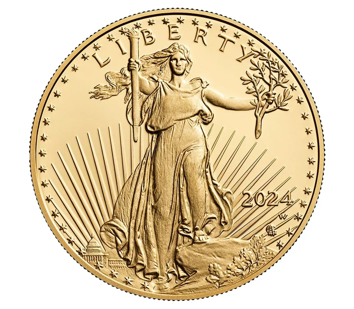 American Eagle 2024 One Ounce Gold Coin