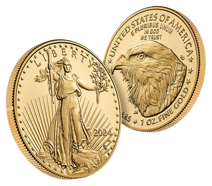 American Eagle 2024 One Ounce Gold Coin
