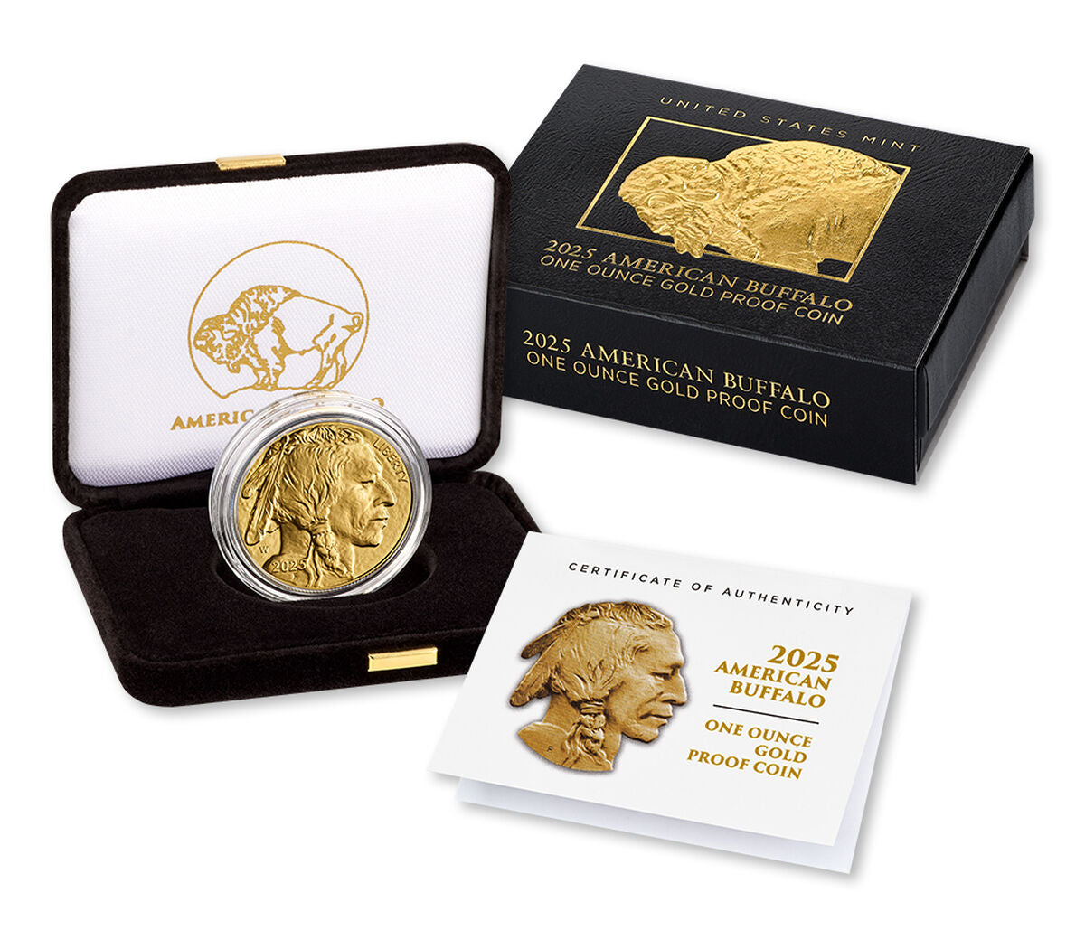 American Buffalo 2025 One Ounce Gold Coin