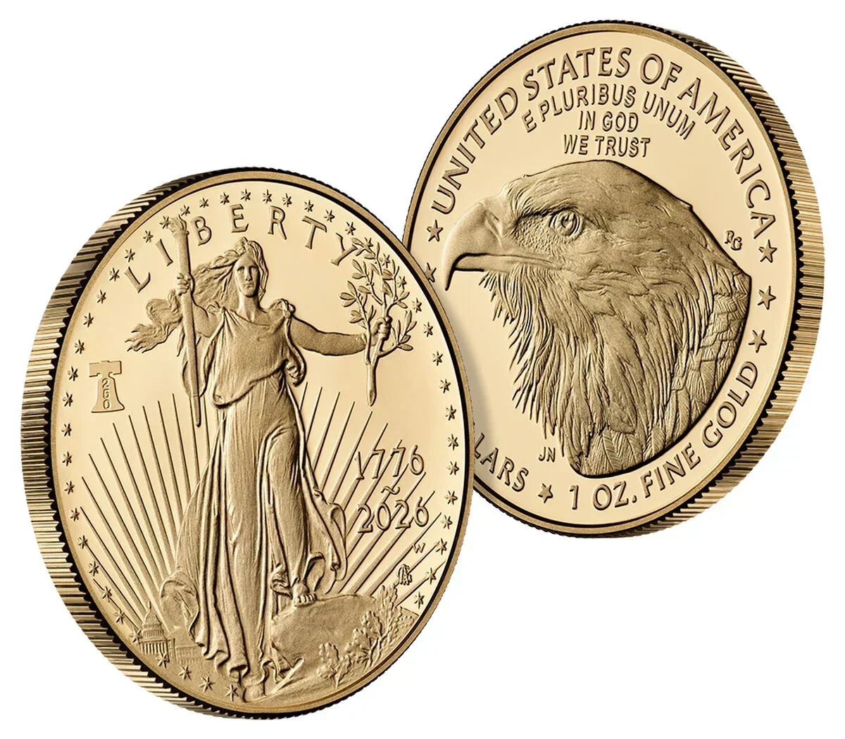 American Eagle 2026 250th Anniversary One Ounce Gold Coin