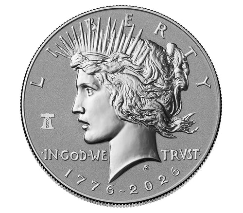 Peace Silver Dollar 2026 Reverse Proof Coin